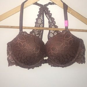 Victoria's Secret lace lined push up